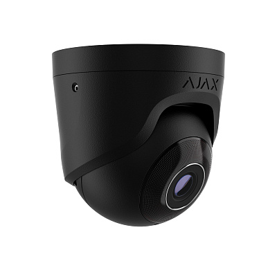 картинка Ajax TurretCam черный IP-камера проводная (8Мр/2,8 mm) от компании Intant